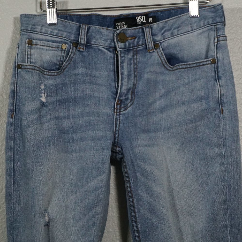 Boy's Tilly's Distressed Size 16 Jeans - Picture 4 of 10